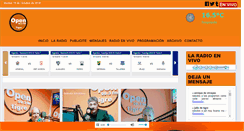 Desktop Screenshot of open993fm.com.ar